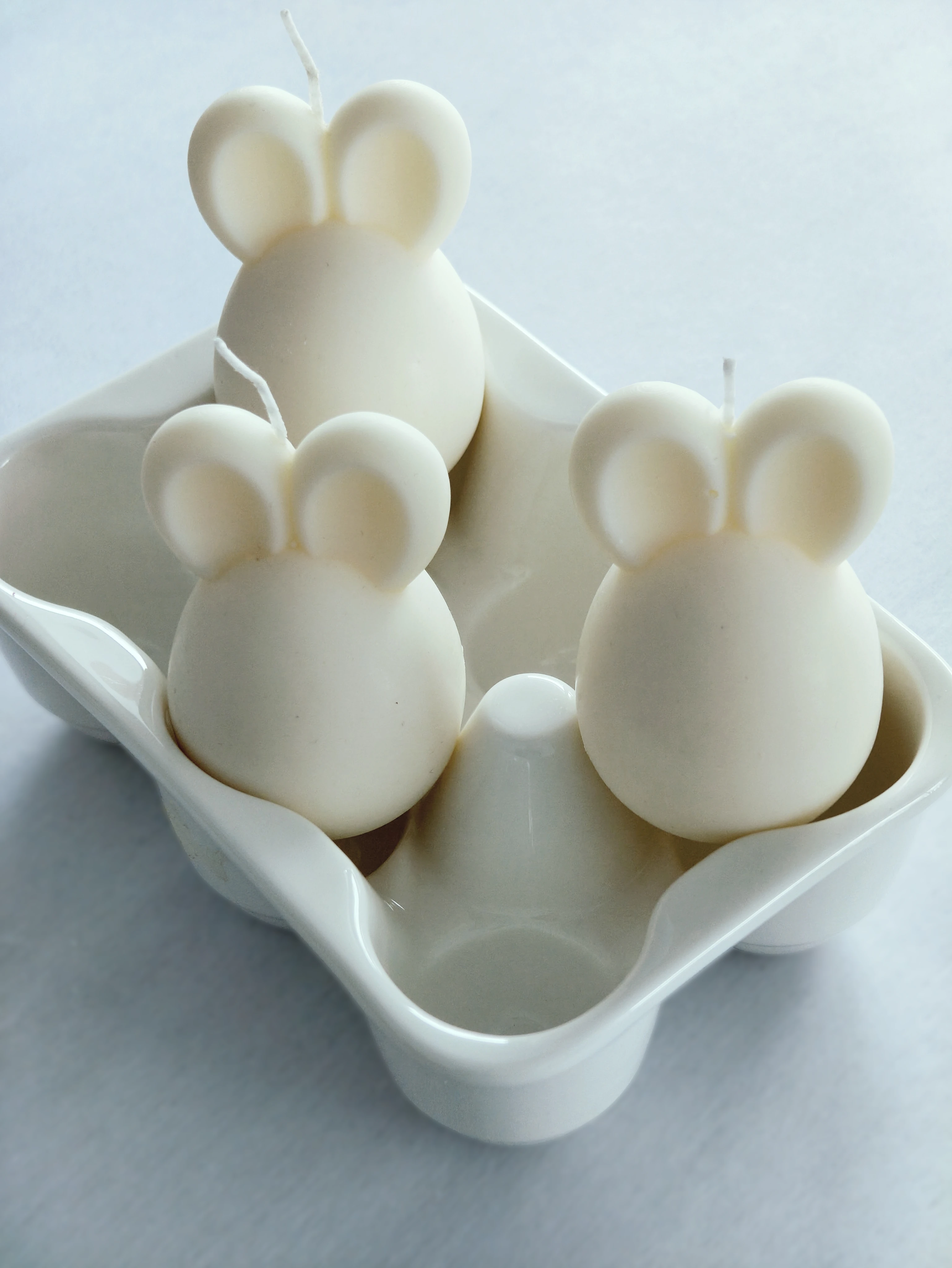 Świeca sojowa wielkanocny króliczek